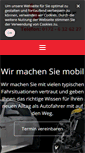 Mobile Screenshot of fahrschule-buecheler.de